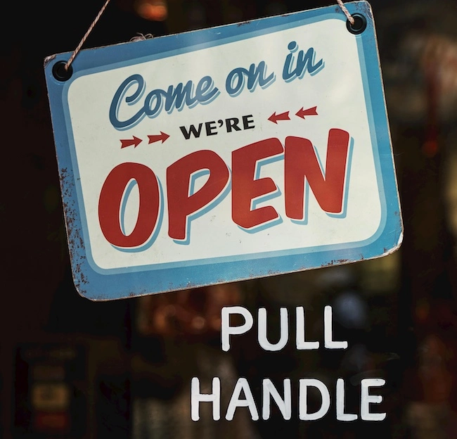 Small Business Open Sign Image